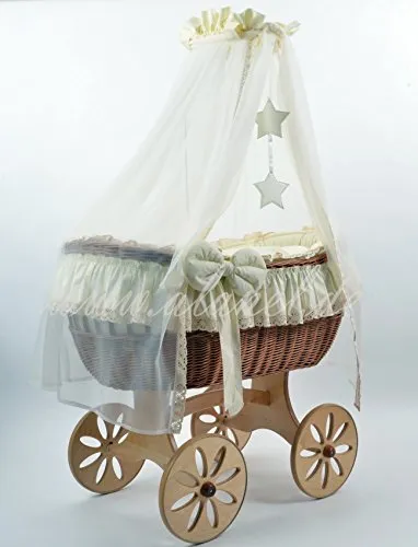 NEW Ophelia Star Spoke Wheels Antique Cream Culla