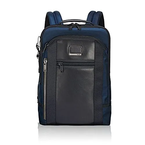 TUMI Alpha Bravo - Davis Laptop Backpack 15" Zaino Casual, 42 cm, 11.87 liters, Blu (Navy)