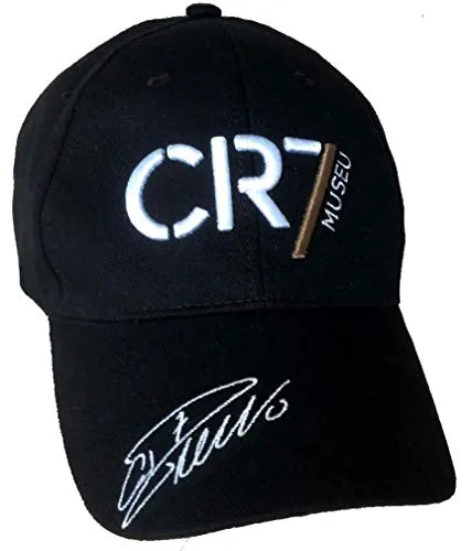 CR7 MUSEU Cappello Cristiano Ronaldo Originale Ufficiale Cappellino Berretto cap in Cotone CAPCR7007
