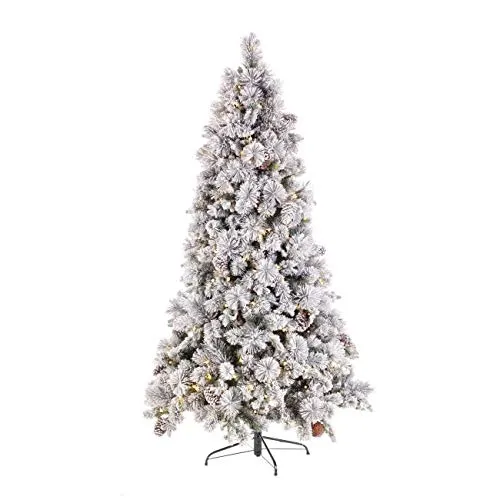Bizzotto Albero di Natale Garlenda Glitter H.240 2058 Rami 420 LED cod.0929509