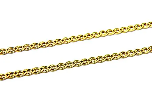 Collana Oro Giallo 18kt (750) Catena Pantera Cm 50 Uomo