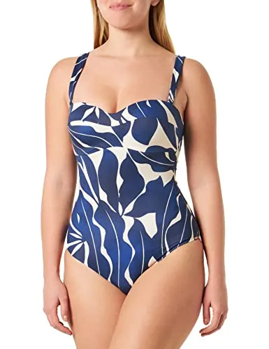 Triumph Summer Allure Opd, Costume intero Donna, Combinazione Di Luce Blu, 48C