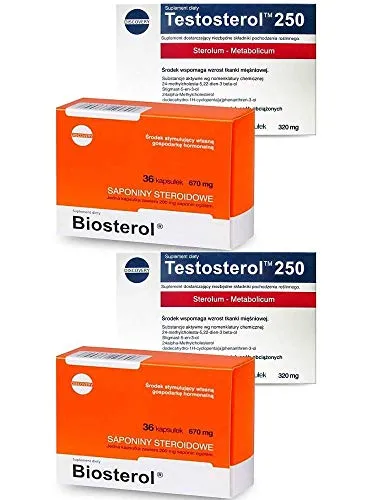 2 x testosterol 250 + 2 x biosterol combinata