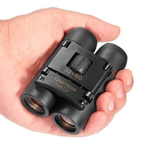 DAXGD Bionoculars pieghevole 30 x 60 Telescopio ad alta risoluzione con Zoom per il Bird Watching da viaggio e caccia