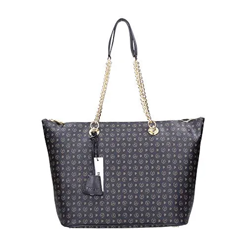 BORSA DONNA POLLINI SHOPPING BAG TAPIRO NERO TE8410 216