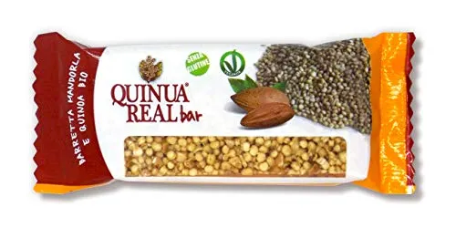 Quinua Real Barretta Quinoa e Mandorle senza Glutine Bio -20 g