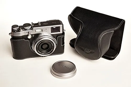 X100T custodia per fotocamera, Zakao fatto a mano in vera pelle pieno borsa custodia per fotocamera FujiFilm Fuji X100T apertura inferiore modello