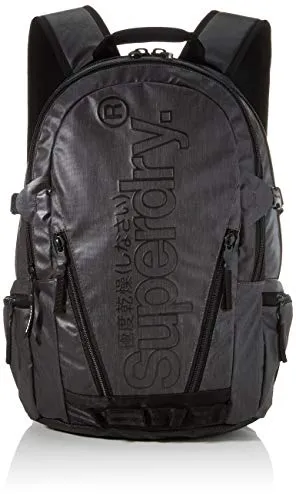 SuperdryTarp BackpackUomoZainiNero (Black)11x45x34 Centimeters (B x H x T)