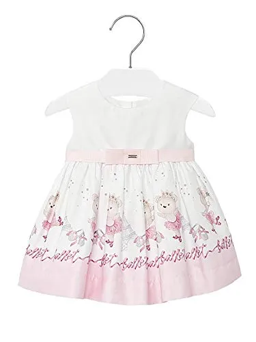 Mayoral Baby Vestito con Teddy, Rosa F/S 20 1926 Colore: Rosa. 12 Mesi