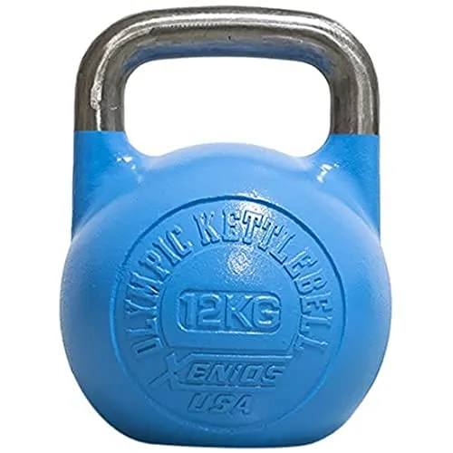 Xenios USA XSSTOKBL12, Russian Girevoy Competition Kettlebell Unisex, Blu, 12 kg