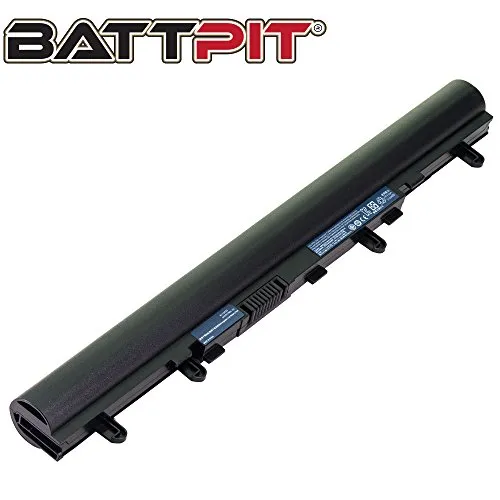 Battpit Batteria per Portatile Acer AL12A32 AL12A72 Aspire E1-410 E1-422 E1-430 E-470 E1-510P E1-522 E1-532 E1-572 V5-431 V5-471 V5-471P V5-531 V5-571 TravelMate P245 P255 P455 [4 Celle/2200mAh/33Wh]