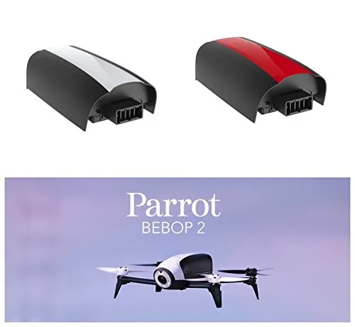 MeterMall Batteria Ricaricabile Lipo 4000mAh 11.1V per Parrot Bebop 2 Drone