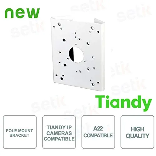 Tiandy - Box di Giunzione Tiandy per telecamere Bullet e Dome - Alluminio - 811