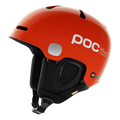 POC Pocito Fornix, Casco da Sci Alpino Unisex-Bambini, Arancio, M/L