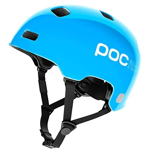 POC POCito Crane, Helmet Unisex – Adulto, Fluorescent Blue, Taglia Unica