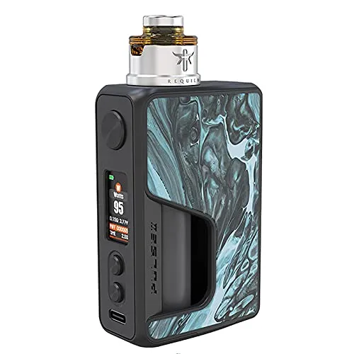 Vandy Vape PR SE 95W Box KIT Vape Fit Pulse V2 Mod 7ml Squonk Bottle Requiem RDA Tank Electtonic Cigarette Vaporizer