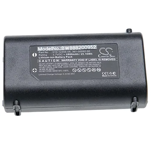 vhbw batteria compatibile con Garmin GPSMap 276Cx GPS tracker, localizzatore (6800mAh, 3.7V, Li-Ion)