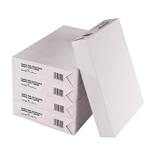 42757 Set 5 Risme di carta formato A4 500 fogli da 80 g Eins Universal Copy. MEDIA WAVE store