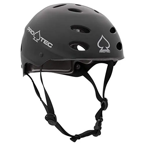 Pro-Tec Ace Water, Casco, Nero (Rubber Black), L (58-60 cm)