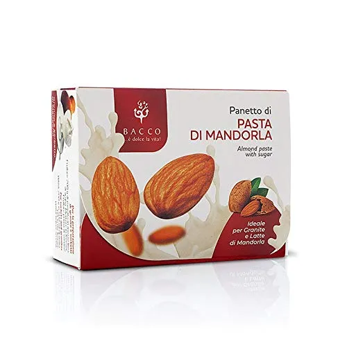 Panetto di Pasta di Mandorla con Zucchero Ideale per Granite e Latte di Mandorla