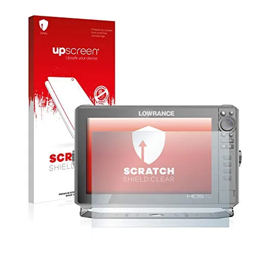 upscreen Pellicola Protettiva Compatibile con Lowrance HDS Live 12" Protezione Proteggi Schermo – Trasparente, Anti-Impronte
