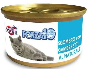 Forza10 - Sgombro con Gamberetti al Naturale 1 Lattina 75,00 gr