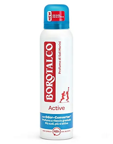 Borotalco Deodorante Spray Active Blu - 150 ml