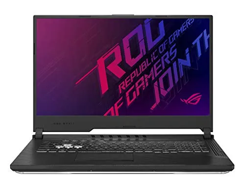 ASUS ROG Strix G G731GU-EV010T, Notebook con Monitor 17,3" FHD, Anti-Glare, Intel Core i7-9750H, RAM 16GB DDR4, Grafica NVIDIA GeForce GTX 1660Ti, HDD 512GB SSD PCIE, Windows 10, Nero lucido