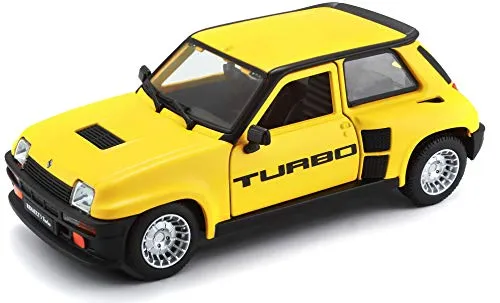 Bburago 1:24 Renault R5 Turbo, giallo