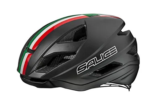 Salice Nero Italia, Casco Bike TG. 52-58 Unisex Adulto