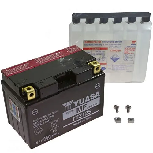 AGM Batterie Yamaha XP 530 a TMAX ABS 12 – 14 YUASA TTZ12S BS Dry