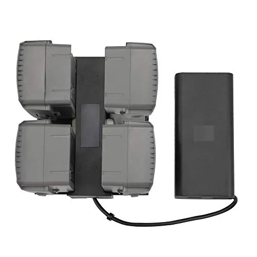 RC GearPro Accessori per DJI Mavic 2 Pro/Zoom Drone 4 in 1 Caricabatterie rapido Hub Smart Multi Battery Intelligent Battery Charging Manager