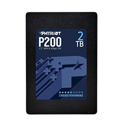 Patriot P200 SSD 2TB SATA III Solid State Drive 2.5" Interno - P200S2TB25