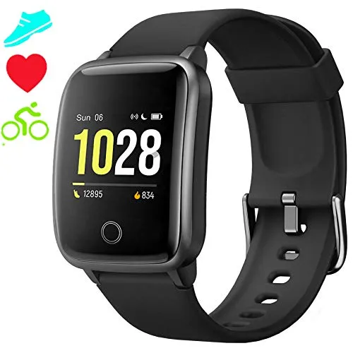 Jogfit Smartwatch Orologio Fitness Donna Uomo Cronometro, Smart Watch GPS Fitness Tracker Impermeabile IP68 Cardiofrequenzimetro da Polso ECG Sveglia, Activity Tracker Sport Contapassi Bambini