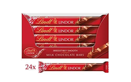 Lindt Lindor Treat Bar 38 g (Pack of 24)Treat Bar 38 g (Pack of 24)