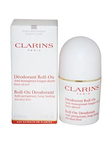 Clarins Deodorante Roll-On Delicato, 50 ml