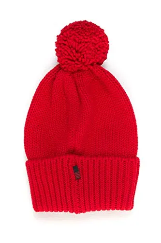 Woolrich Cappello W's Serenity Beanie Hat Rosso S