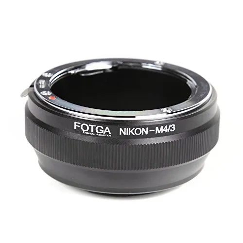 FOTGA per Nikon AI Lens a Micro4/3 M4/3 Adattatore per EP1 EP3 EPL3 EPL5 GF6 GH3 G2 GH4 GH5 GH5s