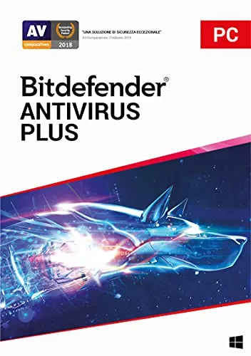 Bitdefender Antivirus Plus | 1 Dispositivo | 12 Mesi | PC | Codice d'attivazione per via email