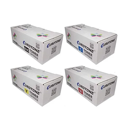 4x Eurotone Toner per Ricoh Aficio MP C 2000 2500 3000 AD e 1 sostituisce DT3000 DT3000BLK - DT3000Y Set