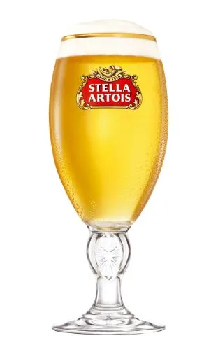 Stella Artois Calice Belga Bicchieri da birra 0,5 l - Set di 2