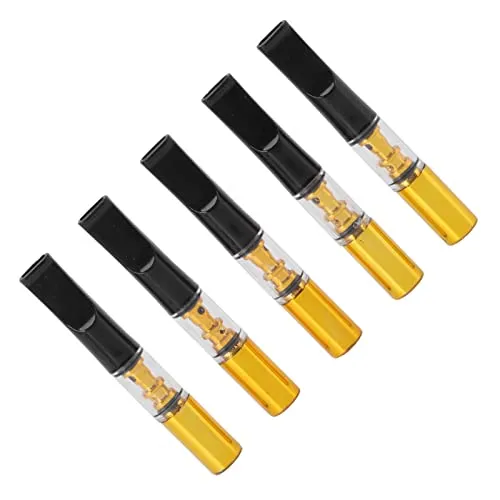 5pcs Filtro Porta Sigarette Portatile Riutilizzabile Fumo Tar Filtro Porta Sigarette per Uomo