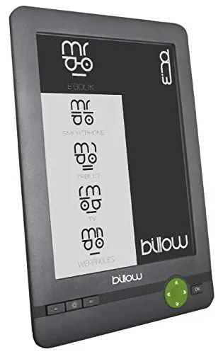 Billow E03FL lettore e-book 4 GB Grigio
