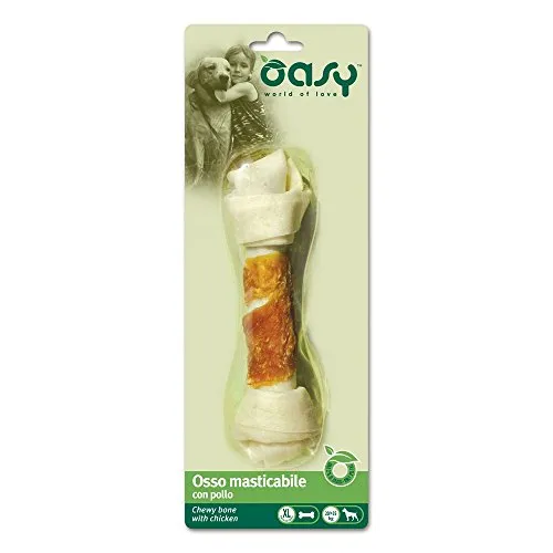 Oasy Snack - Osso Masticabile con Pollo Tg XL Blister Gr 98