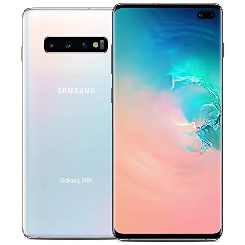 Samsung Galaxy S10+ (SM-G975) Hybrid SIM Sbloccato 128GB Bianco (Ricondizionato)