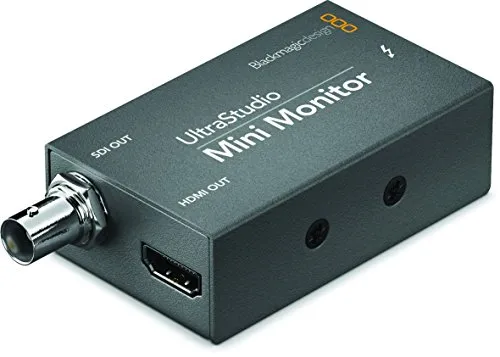 Blackmagic Design UltraStudio Mini Monitor scheda di acquisizione video Thunderbolt