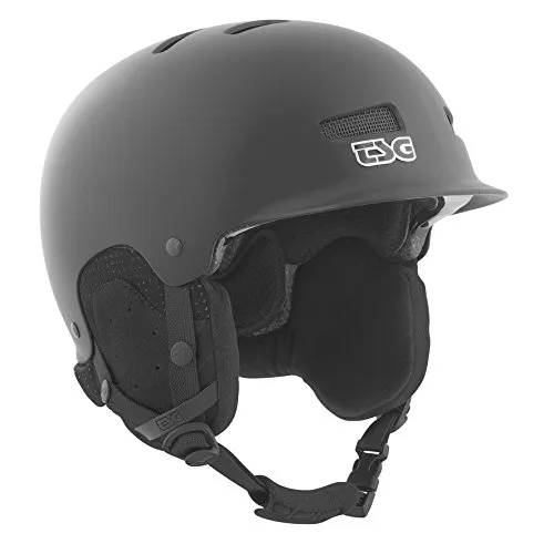 Tsg Dawn Trophy Solid Color - Casco di Protezione, Unisex, Helm Trophy Solid Color, Satin Nero