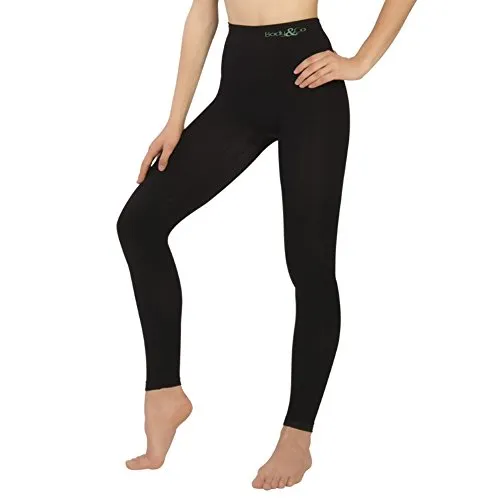 Body&Co Legging Sportivo Vita Alta Anticellulite con Azione Massaggiante