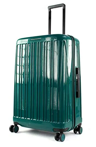 PIQUADRO Seeker Pop Trolley M Verde Marino