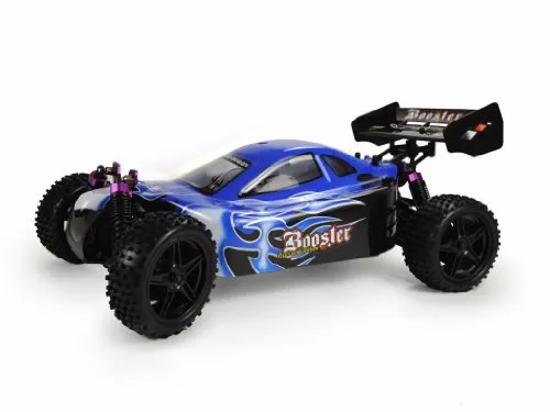 Amewi 22031 - Buggy Booster, macchinina radiocomandata, 2,4 GHz M 1:10 RTR (Colori Assortiti)